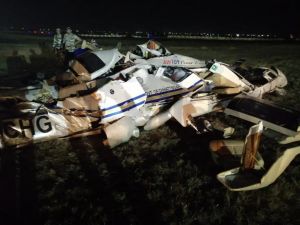 रायपुर के स्वामी विवेकानंद एयरपोर्ट में हेलीकॉप्टर दुर्घटना में दो पायलट की मौत