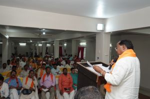 छत्तीसगढ़ के कृषि मंत्री रामविचार नेताम ने झारखंड में ली कार्यकर्ताओं की बैठक
