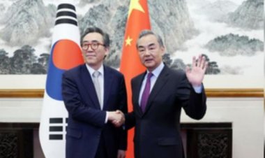चीनी विदेश मंत्री ने दक्षिण कोरिया के विदेश मंत्री से वार्ता की