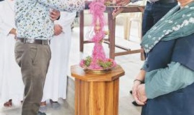 स्कूल में मना गुरु पूर्णिमा पर्व