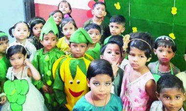 सिंधी इंग्लिश स्कूल में हरियाली दिवस का सभी बच्चों में उत्साह