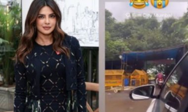 मुंबई के गोरेगांव फिल्म सिटी पहुंची एक्ट्रेस प्रियंका चोपड़ा, इंस्टा पर साझा किए खूबसूरत पल