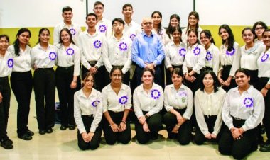 विभिन्न देशों के प्रतिनिधि बन डीपीएस रायपुर विद्यार्थियों ने वास्तविक मुद्दों को किया हल