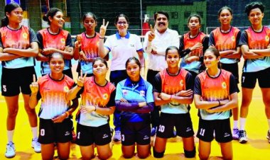 रविवि महिला टीम ऑल इंडिया वॉलीबाल के लिए क्वालीफाई