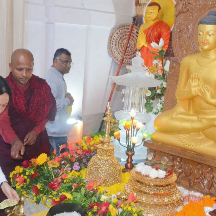 सांची में 72वां महाबोधि महोत्सव मेले का आयोजन:30 नवंबर को जापानी लोक नृत्य और गायन 'धम्मचक्र' की होगी प्रस्तुति