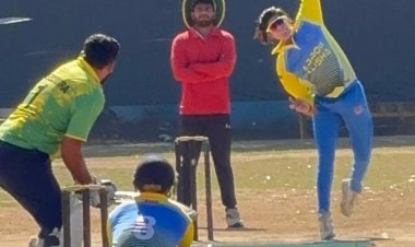 जम्मू-कश्मीर की अलीशा क्लब ने इंदौर को 2विकेट से हराया:सेमीफाइनल 3 जनवरी को, मुंबई टीम का प्रदर्शन देखने को दर्शक तैयार