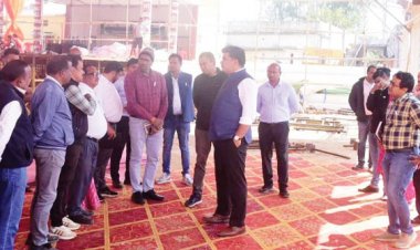 सीएम का कोंडागांव दौरा, कलेक्टर ने लिया तैयारियों का जायजा