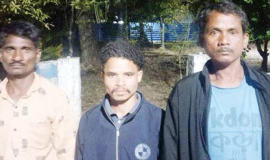 विस्फोटक सहित तीन नक्सली गिरफ्तार