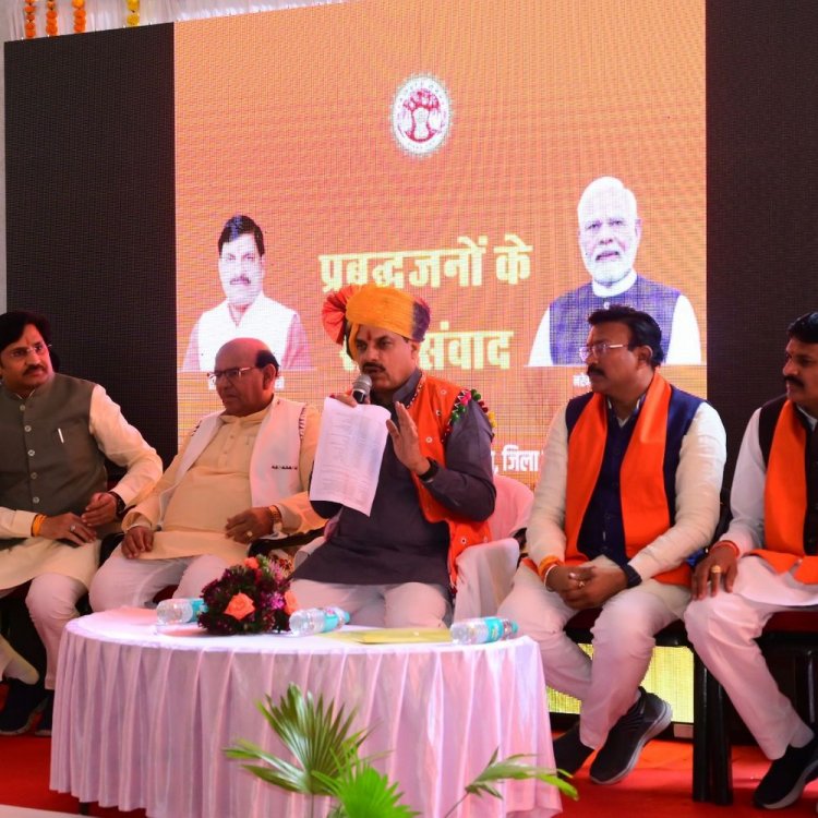 अंजड़ नगर परिषद ने CM से मांगे 7.50 करोड़ रुपए:भोंगली नाला सुधार और NH-47 का चौड़ीकरण कराया जाना है
