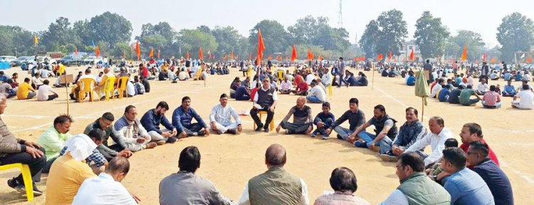 आरएसएस स्थापना शताब्दी वर्ष में शाखा संगम कार्यक्रम