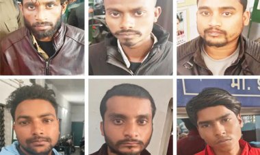 सेक्सटॉर्शन के जरिए रिटायर्ड प्रोफेसर से लाखों की ठगी, 6 बंदी