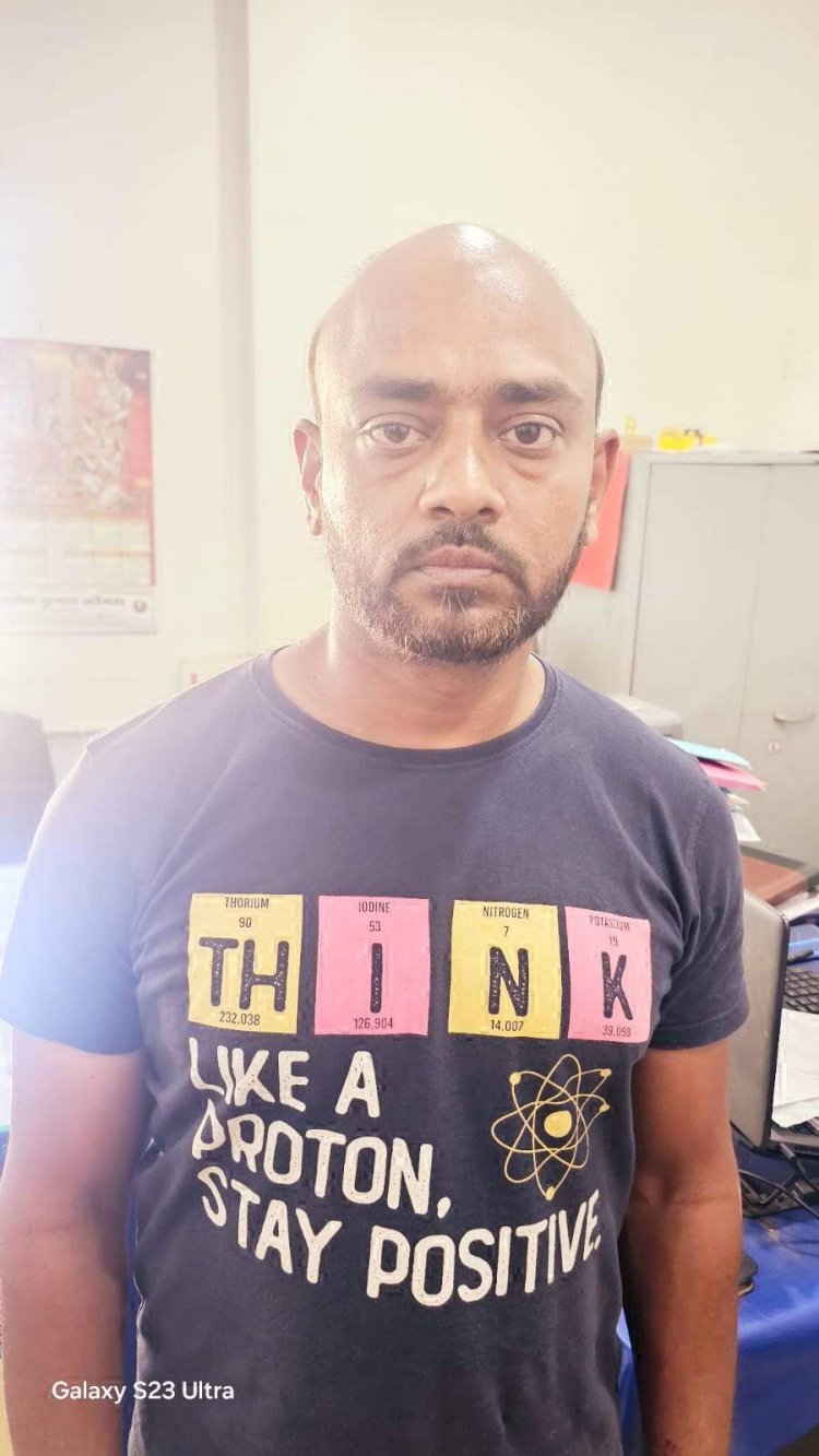 धार्मिक उन्माद भरे मैसेज पोस्ट करने वाला मौदहापारा से गिरफ्तार