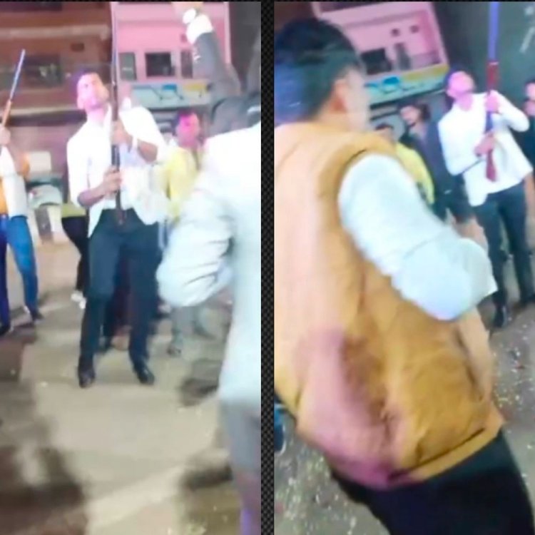 ग्वालियर की बारात में अंधाधुंध फायरिंग:VIDEO सामने आने के बाद शुरू की जांच, तीन युवक पुलिस के निशाने पर