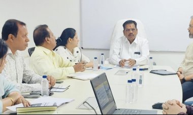 *आरडीए अध्यक्ष नंदकुमार साहू की पहली समीक्षा बैठक*