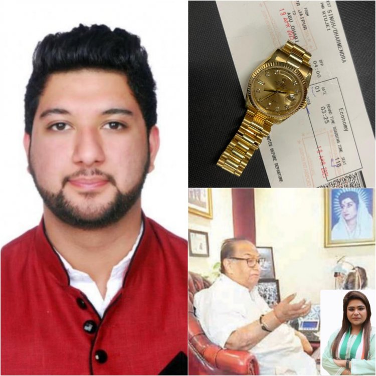 निखिल रूपारेल NSUI और महिला कांग्रेस ने एनआरआई उद्योगपति वासु श्रॉफ के साथ सीमा शुल्क अधिकारियों के व्यवहार की निंदा की.