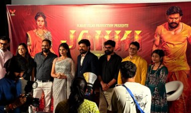 निर्माता मोहित साहू कृत छत्तीसगढ़ का पहला हिन्दी फिल्म जानकी भाग- 1 का ट्रेलर मुंबई में लांच  13 जून को पेन इंडिया होगी रिलीज़