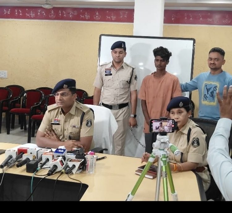 अंधे कत्ल के आरोपी को किया गया चंद घण्टे में गिरफ्तार