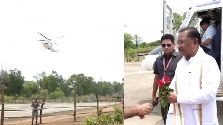 छत्तीसगढ़ के इस जिले में उतरा सीएम साय का हेलीकॉप्टर, खुशी से खिल उठे ग्रामीणों के चेहरे, समाधान शिविर का करेंगे निरीक्षण…