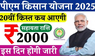 PM Kisan Yojana : इसदिन जारी होगी पीएम किसान की 20वीं किस्त