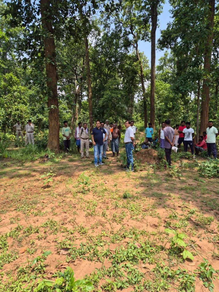 वनमंत्री केदार कश्यप के कड़े निर्देश के बाद अधिकारी वन भूमि से कब्ज़ा हटाने की कार्रवाई में जूटे