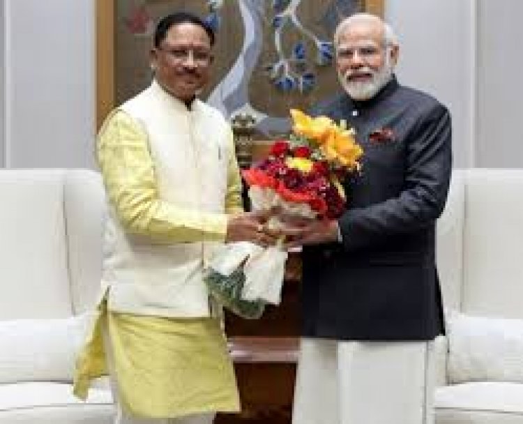 मोदी जी के 11 वर्ष का कार्यकाल ऐतिहासिक रहा, भारत ने चहुंमुखी विकास किया है।" CM  साय