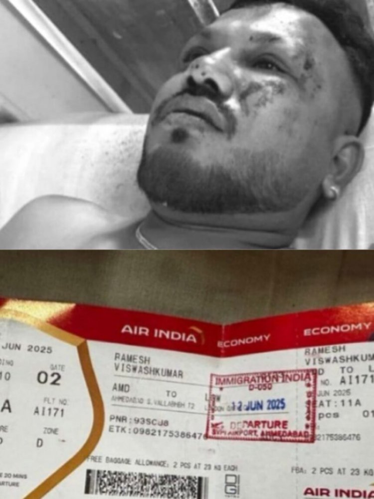 Air India Plane Crash: करिश्माई तौर बच गया यात्री, बताई रूह कंपा देने वाली आखों देखी सच्चाई