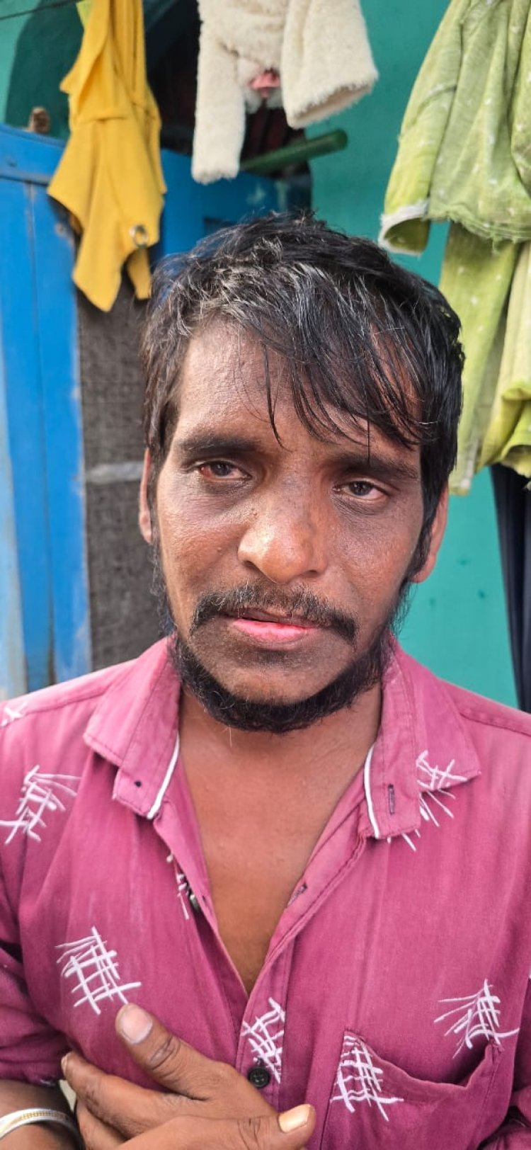 गांजा के साथ आरोपी राजकुमार कोसरिया गिरफ्तार