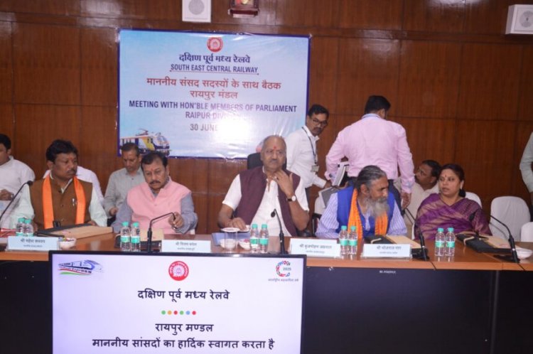 छत्तीसगढ़ में चल रहा है 46 हजार करोड़ रुपए से रेलवे का काम: बृजमोहन