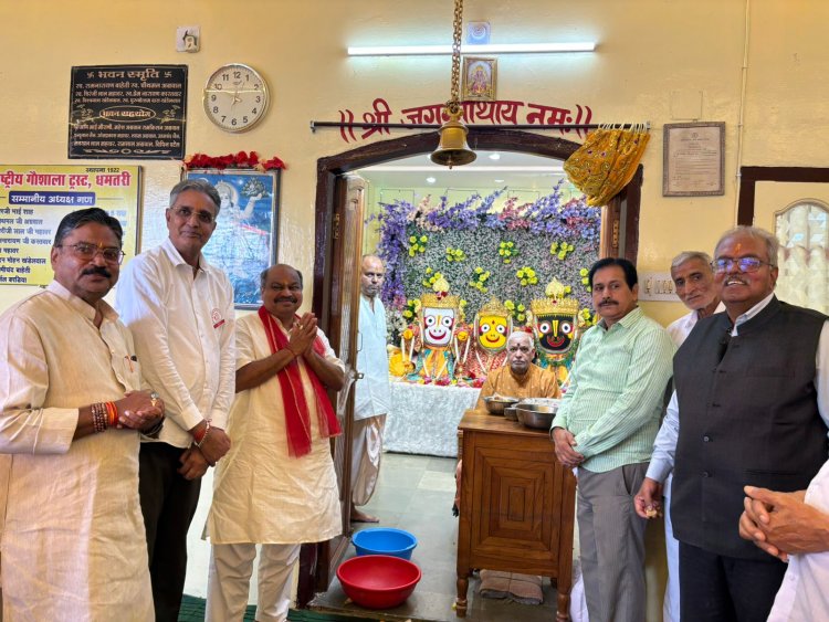 पुरंदर मिश्रा के मार्गदर्शन में धमतरी का ऐतिहासिक जगन्नाथ मंदिर फिर से संवरने को तैयार