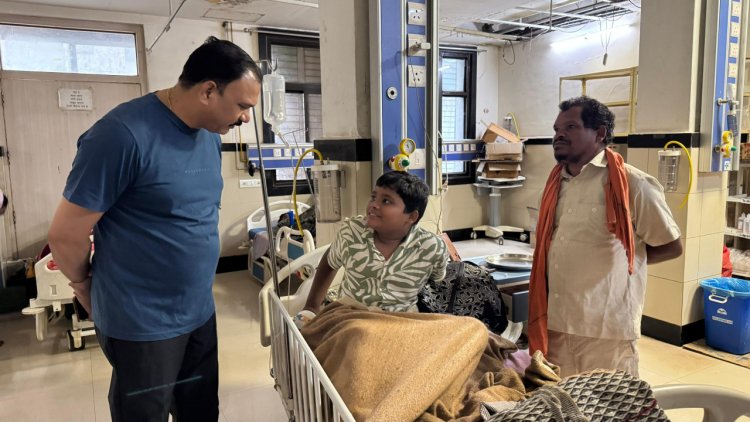 स्वास्थ्य मंत्री  श्याम बिहारी जायसवाल ने सुबह 7 बजे किया डीकेएस अस्पताल का आकस्मिक निरीक्षण