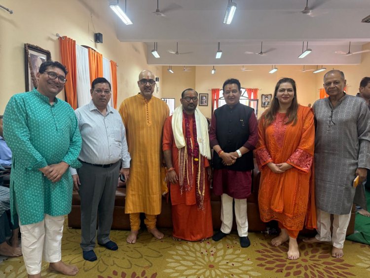 स्वामी रामतीर्थ मिशन में परमाध्यक्ष का पट्टाभिषेक सम्पन्न: विधायक डॉ. संपत बोले-स्वामी शिवेंद्र दास जी का तेज, संयम और सेवा हमें आत्मशांति का मार्ग दिखाते हैं