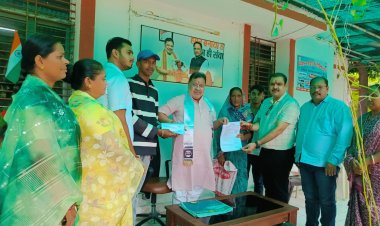 भाजपा ने किया पक्के आवास का सपना साकार सुनील सोनी दक्षिण विधानसभा के हितग्राहियों को भवन निर्माण अनुज्ञा प्रदान