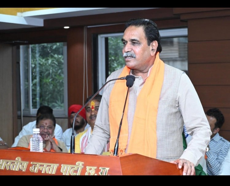 *सरोना को मिली 100 बिस्तरों वाले अस्पताल की सौगात* *विधायक राजेश मूणत ने मुख्यमंत्री और स्वास्थ्य मंत्री के प्रति जताया आभार*