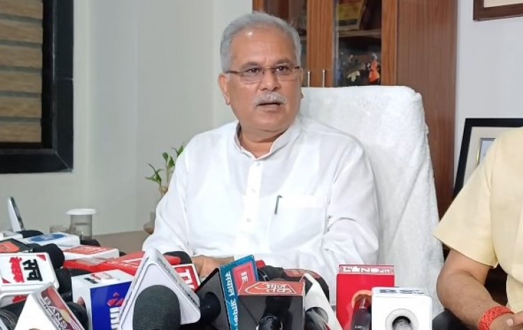 बीजेपी में हुए परिवर्तन को लेकर भूपेश बघेल का कटाक्ष,कहा अडानी के खिलाफ बोलने पर रवि भगत को चुकानी पड़ी कीमत