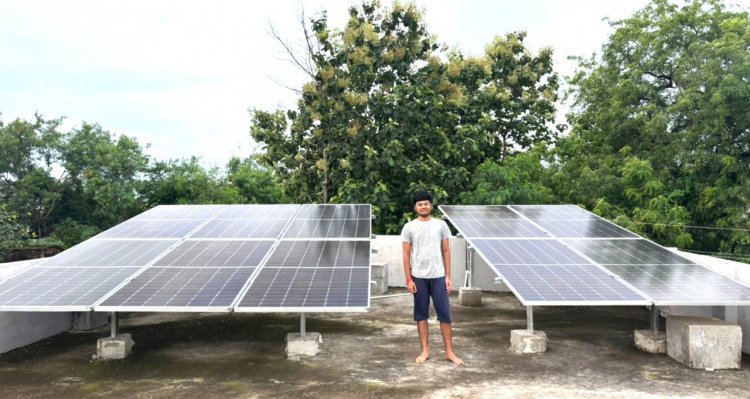 पीएम सूर्य घर: मुफ्त बिजली योजना से नाथूराम साहू बने आत्मनिर्भर