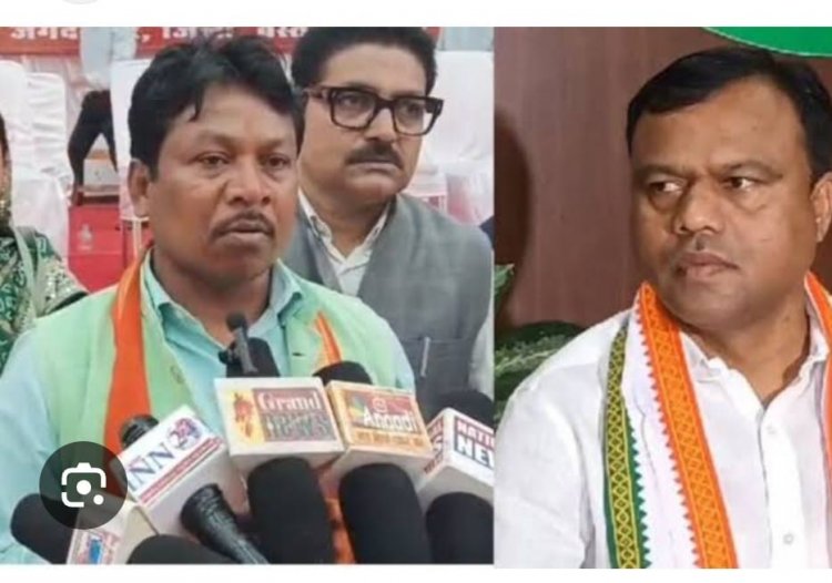 बीजेपी ब्रेकिंग  बस्तर सांसद महेश कश्यप ने कहा कांग्रेस में PCC vs BCC चल रहा है