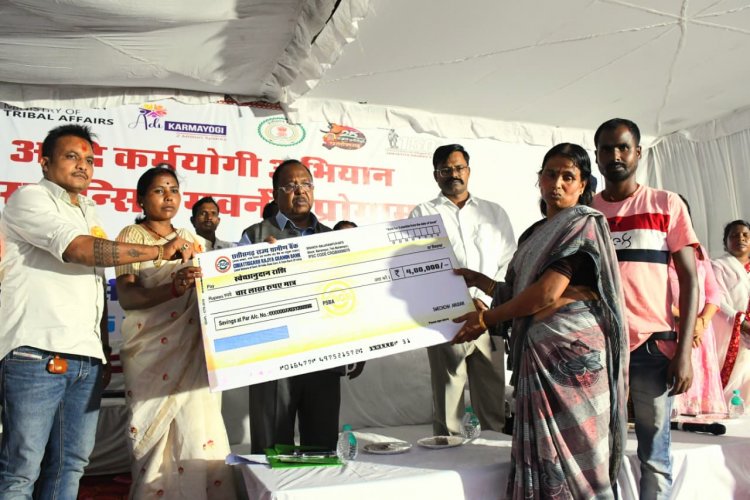 प्रधानमंत्री श्री मोदी जी का लक्ष्य वर्ष 2047 तक भारत को विकसित राष्ट्र बनाना है: कृषि मंत्री श्री नेताम