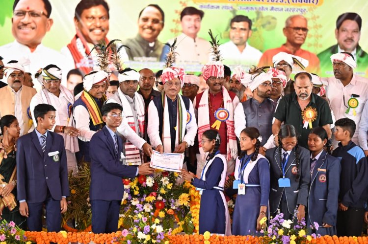 नई उद्योग नीति में बस्तर संभाग पर विशेष तौर पर फोकस : मुख्यमंत्री  विष्णु देव साय