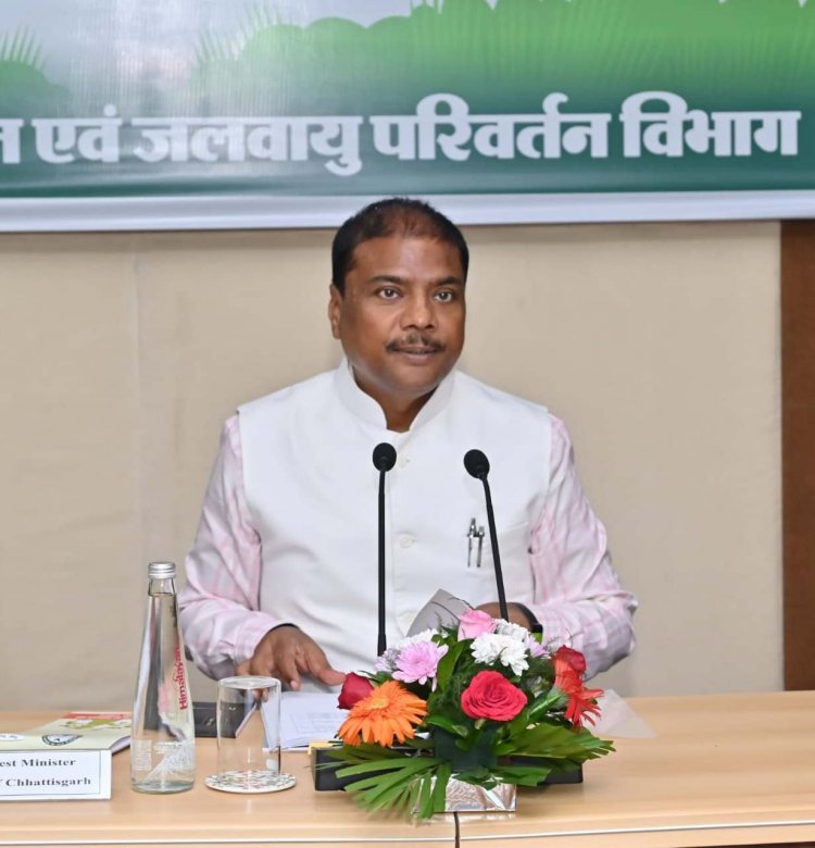 जनकल्याणकारी निर्णयों से वनवासियों की आय में हो रही बढ़ोत्तरी:वन मंत्री  केदार कश्यप