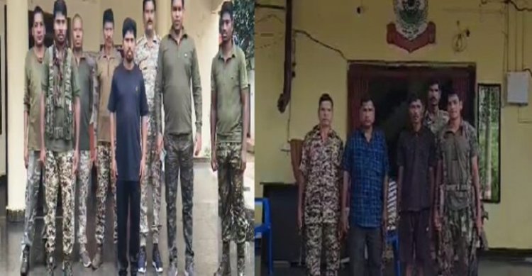 सुरक्षाबलों को मिली बड़ी सफलता, 9 लाख के दो इनामी नक्सलियों को किया गिरफ्तार, कई बड़ी वारदातों में थे शामिल
