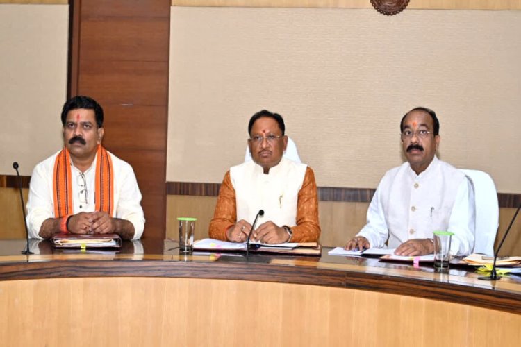 CG Breaking : साय कैबिनेट की बैठक 30 सितंबर को