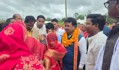 भानपुरी में कलार समाज द्वारा जय सहस्त्रबाहु अर्जुन जयंती समारोह में शामिल हुए बस्तर सांसद महेश कश्यप