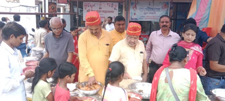 शरदोत्सव में शामिल हुए सुनील सोनी