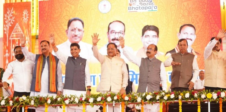 प्रधानमंत्री मोदी की हर गारंटी को पूरा कर रही है छत्तीसगढ़ सरकार—मुख्यमंत्री विष्णु देव साय