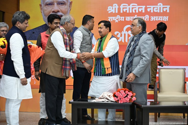 भाजपा में नई पीढ़ी के सशक्त नेतृत्व का उदय हुआ:संसद बृजमोहन