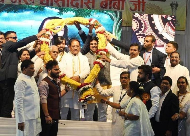 छत्तीसगढ़ सरकार बाबा गुरु घासीदास के बताए मार्ग पर चलकर सभी समाज के हित में कर रही है कार्य – मुख्यमंत्री  विष्णु देव साय
