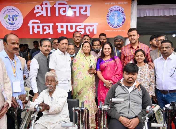  मेगा हेल्थ कैंप–2025 : निःशुल्क स्वास्थ्य सेवाओं से आमजन को मिला बड़ा संबल: मंत्री श्रीमती राजवाड़े