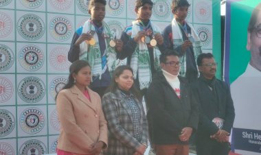 *स्कूल नेशनल गेम में छत्तीसगढ़ के तीरंदाजो ने 8 मेडल हासिल *  CG को पहली बार रिकर्व में मेडल