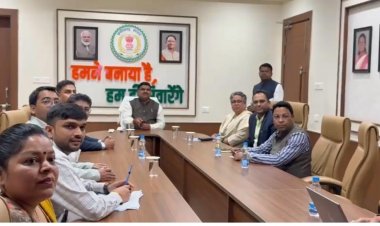  मंत्री गजेंद्र यादव ने किया विधि विभाग की नई वेबसाइट का लोकार्पण