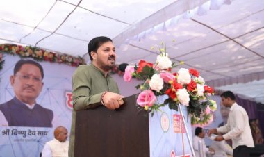 छत्तीसगढ़ स्टेट पॉवर डिस्ट्रीब्यूशन कंपनी लिमिटेड के 'छत्तीसगढ़ रजत महोत्सव' में सम्मिलित हुए विधायक अनुज शर्मा